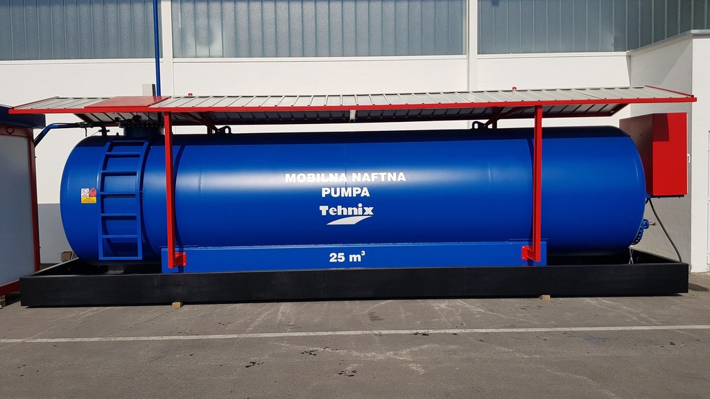 Horizontalna mobilna naftna pumpa