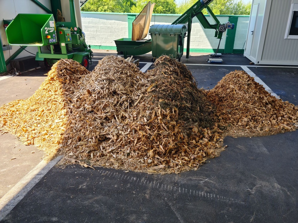 Kompost roto shredder